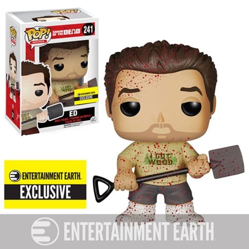 Shaun of the Dead Bloody Ed Pop! Vinyl Figure  - Entertainment Earth Exclusive